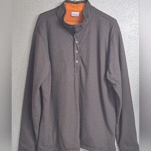 Columbia Insulated Fleece Lined Henley Shirt Size XL